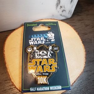 Disney's 2017 star wars 10k marathon limited pin